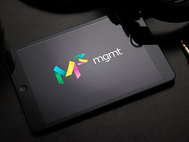 Logo von M3 Managment auf einem iPad